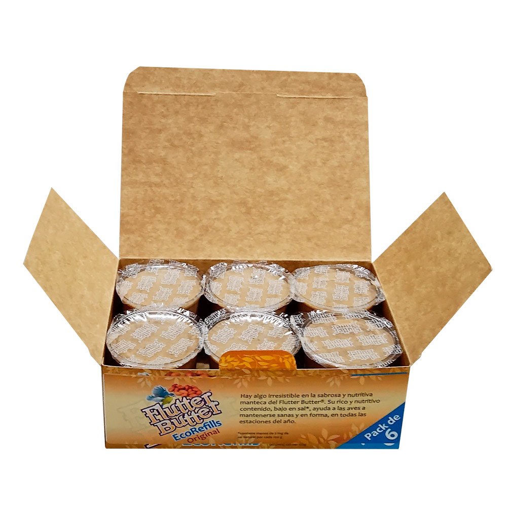 FB-PRO6 BOTE DE MANTECA DE CACAHUETE ORIGINAL ECOREFILLS 6X140G 2
