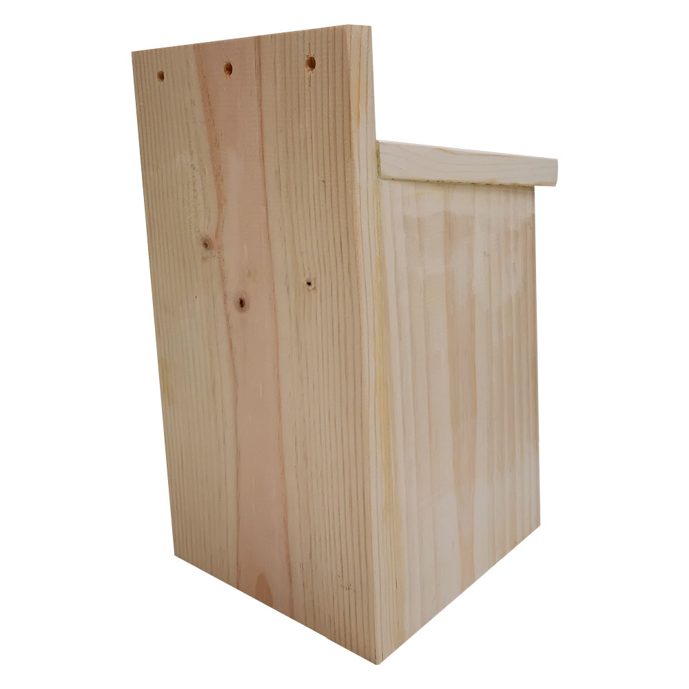 CAJA NIDO DE MADERA RESIDUO 0 PARA PÁJAROS PARA CLAVAR 2