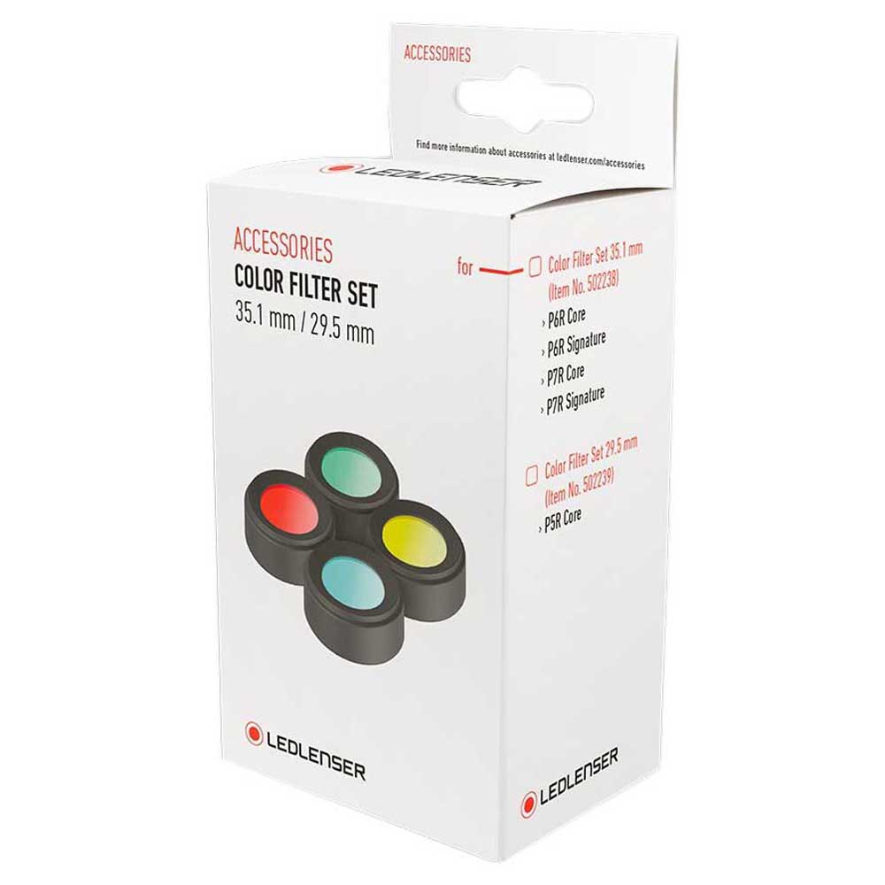 LEDLENSER JUEGO DE 4 FILTROS DE COLORES PARA P6R, P7R CORE Y SIGNATURE