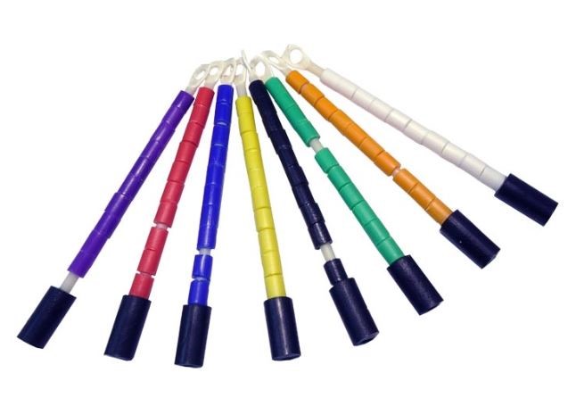 ANILLAS DE COLORES PARA ESTUDIOS CIENTÍFICOS CON AVES ECOTONE XF 2,3 MM, 10 UDS