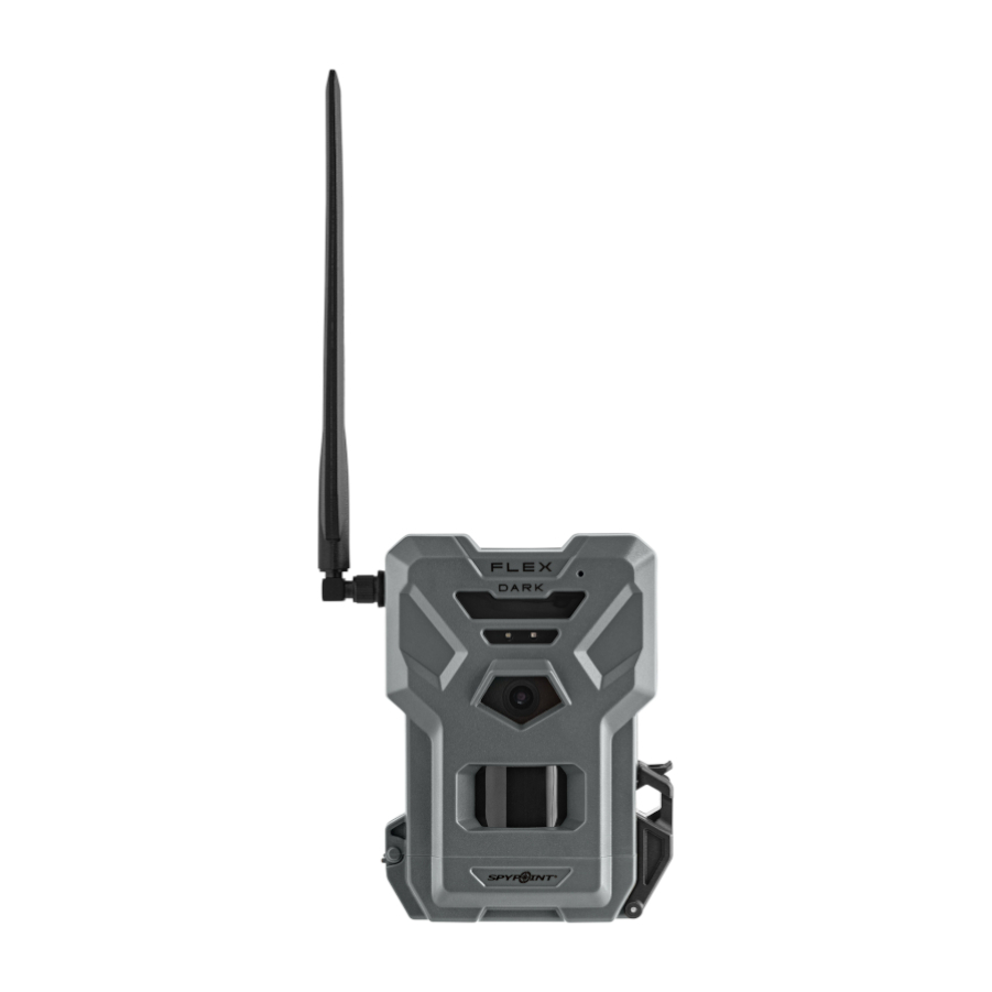 CÁMARA DE TRAMPEO SPYPOINT FLEX DARK 40 MP CON LED NEGROS DE LUZ INFRARROJA INVISIBLE Y TRANSMISIÓN DE FOTO Y VÍDEO VÍA 4G