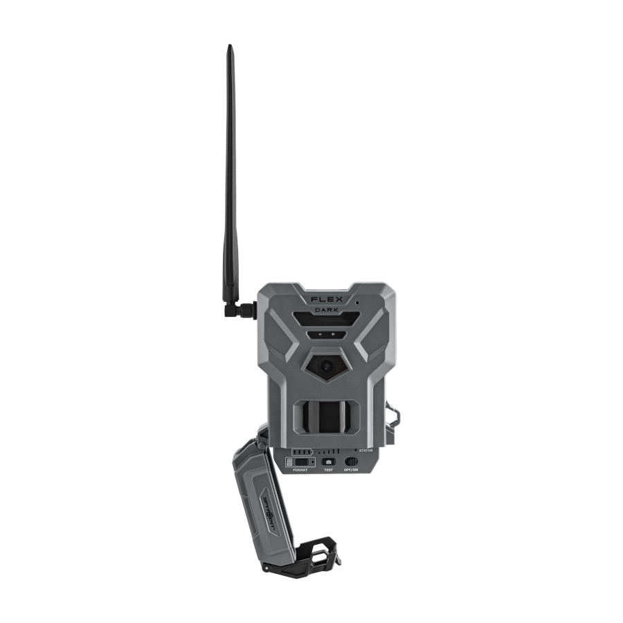 CÁMARA DE TRAMPEO SPYPOINT FLEX DARK 40 MP CON LED NEGROS DE LUZ INFRARROJA INVISIBLE Y TRANSMISIÓN DE FOTO Y VÍDEO VÍA 4G 3
