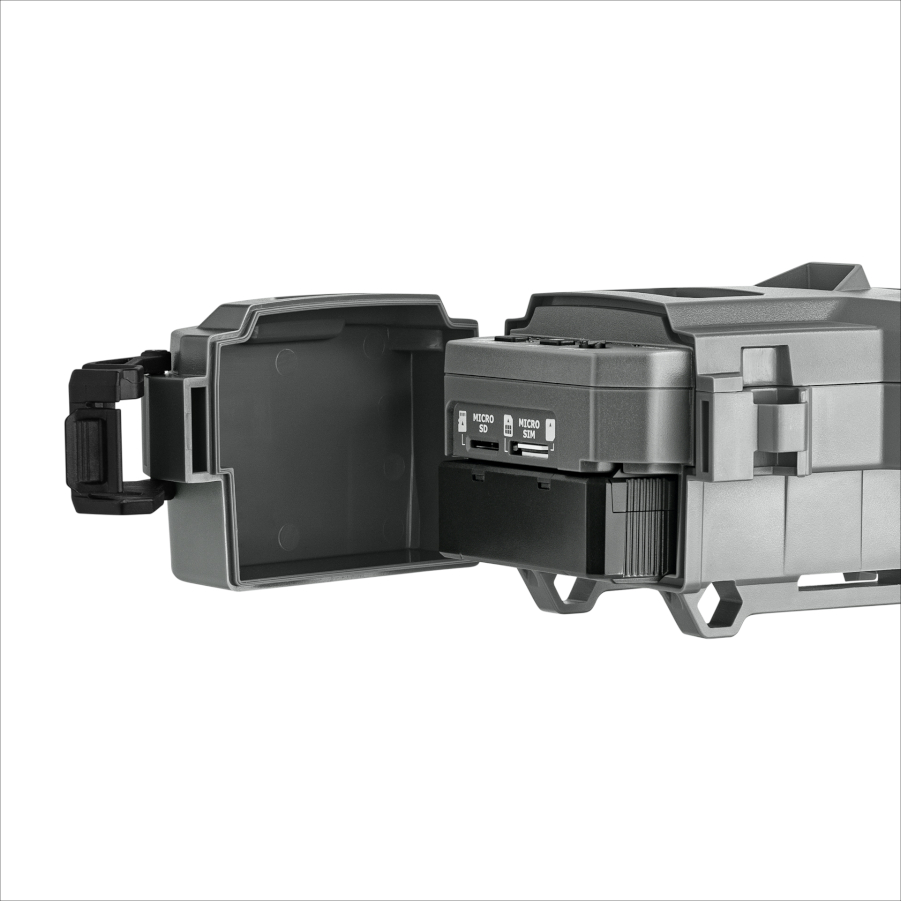 CÁMARA DE TRAMPEO SPYPOINT FLEX S DARK 40 MP CON PANEL SOLAR INTEGRADO, LED NEGROS DE LUZ INFRARROJA INVISIBLE Y TRANSMISIÓN DE FOTO Y VÍDEO VÍA 4G 4
