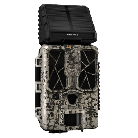 CÁMARA DE TRAMPEO SPYPOINT FORCE PRO S 30 MP CON PANEL SOLAR INTEGRADO, VÍDEO 4K Y LED NEGROS DE LUZ INFRARROJA INVISIBLE 2