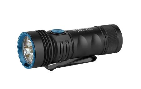 OLIGHT LINTERNA SEEKER 4 MINI CON LUZ LED BLANCA Y ULTRAVIOLETA RECARGABLE 1200 LM 2