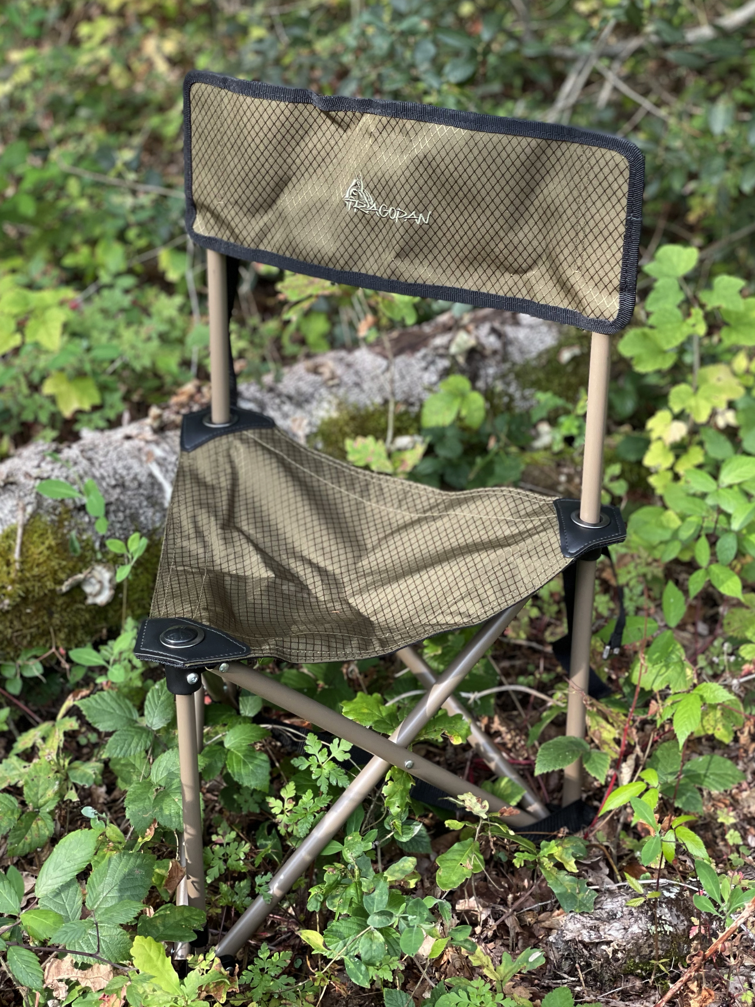 TRAGOPAN SILLA PLEGABLE ULTRA LIGERA CON RESPALDO "QUAIL" 1