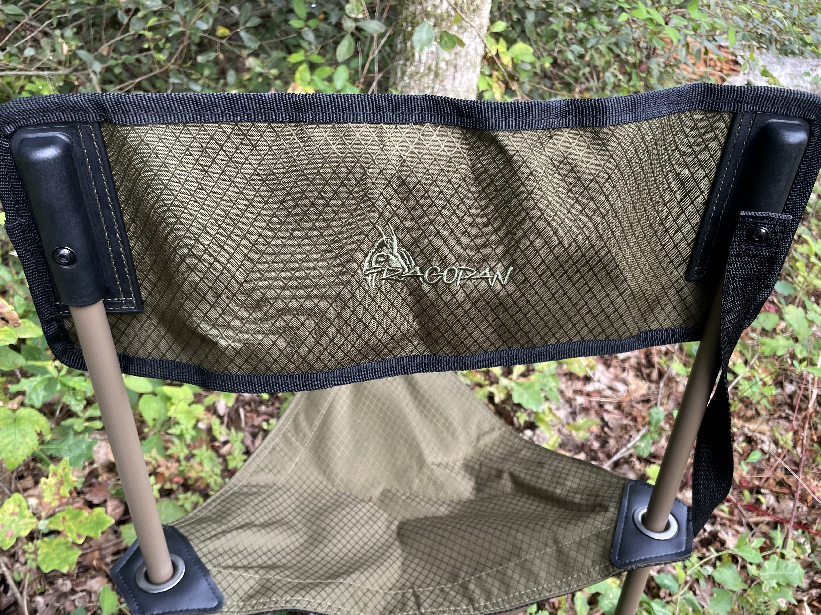 TRAGOPAN SILLA PLEGABLE ULTRA LIGERA CON RESPALDO "QUAIL" 2