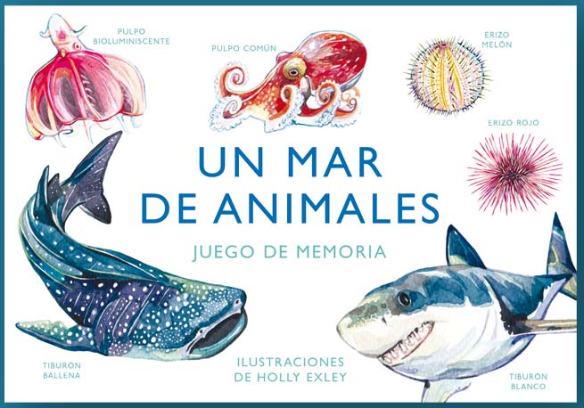 UN MAR DE ANIMALES. JUEGO DE MEMORIA 1