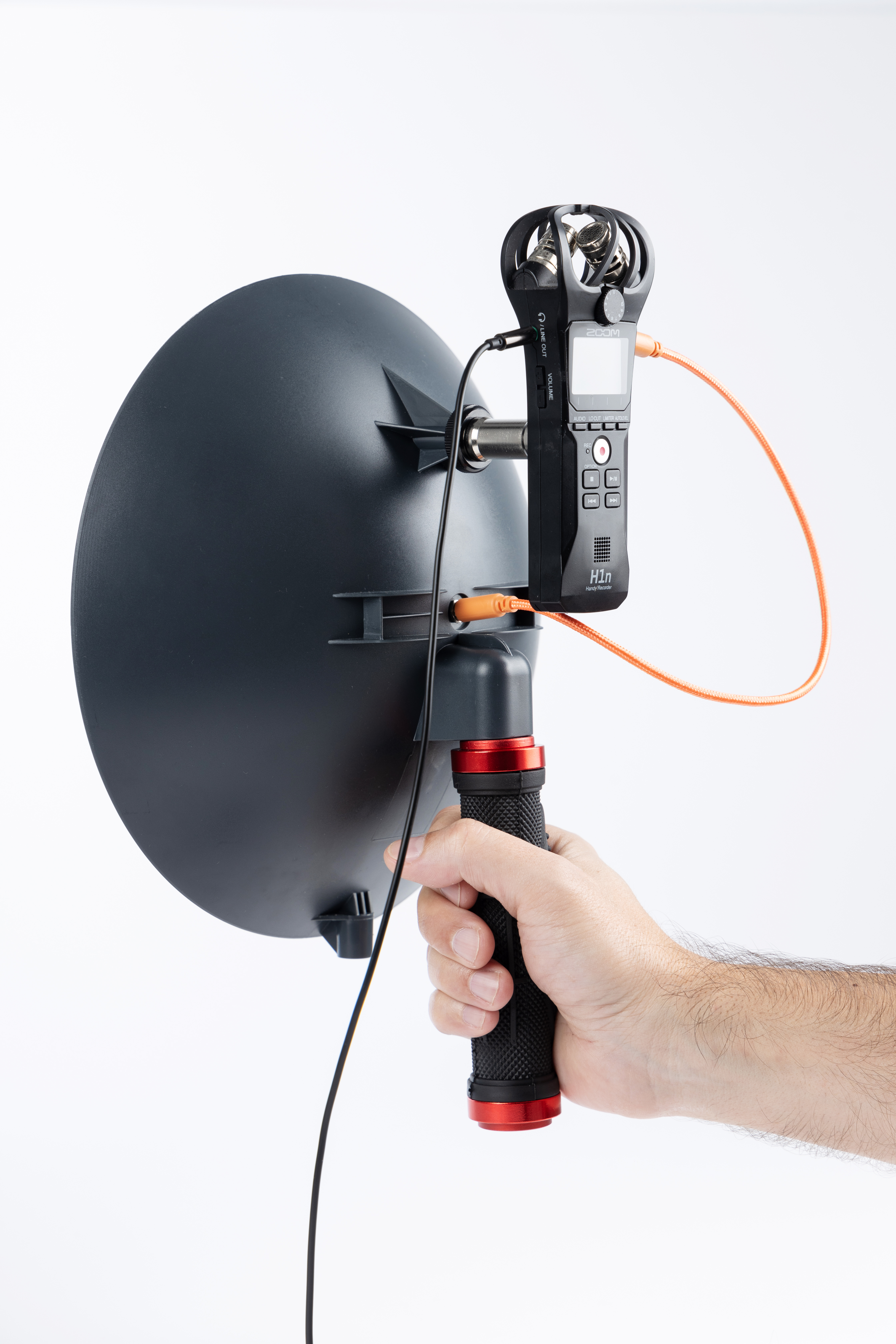 PACK BIRDMIC MICRÓFONO CON PARÁBOLA E INTERFAZ DE AUDIO PARA MÓVIL 4