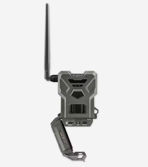 CÁMARA DE TRAMPEO SPYPOINT FLEX M 28 MP CON LED NEGROS DE LUZ INFRARROJA INVISIBLE Y TRANSMISIÓN DE FOTO Y VÍDEO VÍA 4G 3