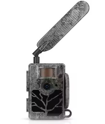 CÁMARA DE TRAMPEO ZEISS SECACAM 5 12 MP GRAN ANGULAR CON LED NEGROS DE LUZ INFRARROJA INVISIBLE Y TRANSMISIÓN DE FOTO Y VÍDEO VÍA 4G