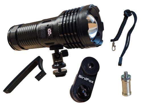 BIRDLIGHT LINTERNA ACOPLABLE A PRISMÁTICOS Y CÁMARA 1