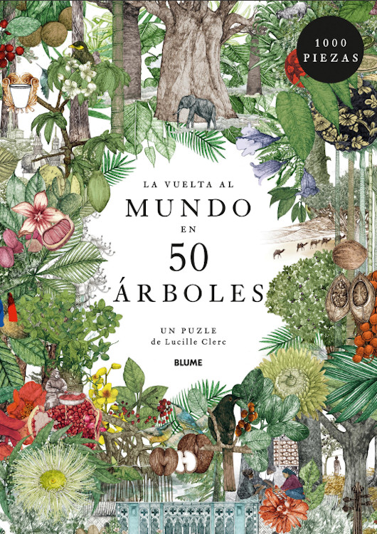 LA VUELTA AL MUNDO EN 50 ÁRBOLES. PUZLE DE 1000 PIEZAS 1