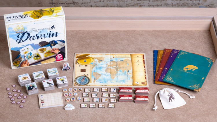 JUEGO DE MESA TRAS LOS PASOS DE DARWIN 2