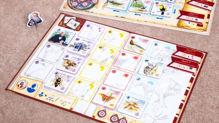 JUEGO DE MESA TRAS LOS PASOS DE DARWIN 3