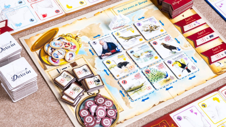 JUEGO DE MESA TRAS LOS PASOS DE DARWIN 4