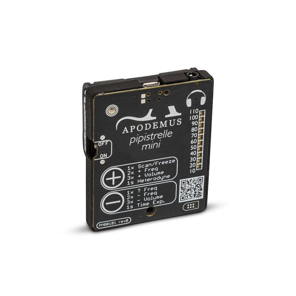 APODEMUS PIPISTRELLE MINI DETECTOR DE ULTRASONIDOS HETERODINO 1