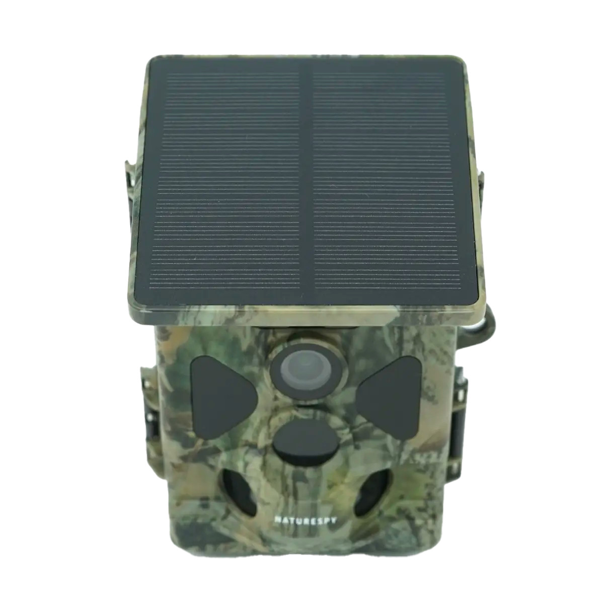 NATURESPY HELARCTOS CÁMARA DE TRAMPEO SOLAR CON LED NEGROS DE LUZ INFRARROJA INVISIBLE TIPO LOW GLOW, WIFI LOCAL Y TRANSMISIÓN DE FOTO Y VÍDEO VÍA 4G 3