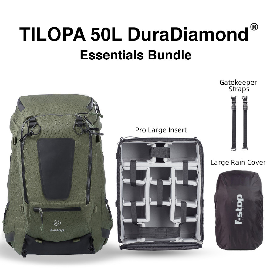 F-STOP KIT DE MOCHILA TILOPA 50 L DURADIAMOND CYPRESS Y COMPLEMENTOS 4
