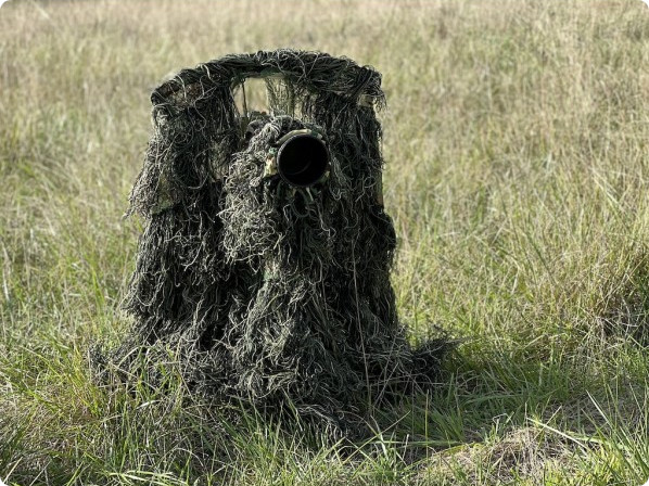 TRAGOPAN G-LYNX GHILLIE KIT PANTALLA DE CAMUFLAJE PARA TRÍPODE 1