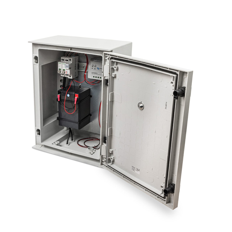 KIT DE ALIMENTACIÓN CON PLACA SOLAR APODEMUS SOLAR POWERKIT 60W 2