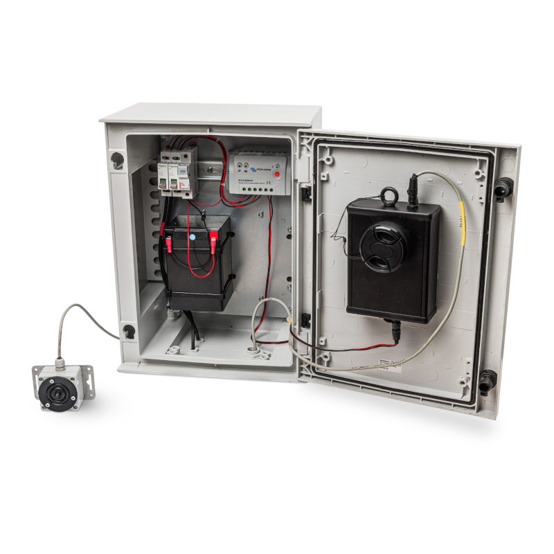 KIT DE ALIMENTACIÓN CON PLACA SOLAR APODEMUS SOLAR POWERKIT 60W 3