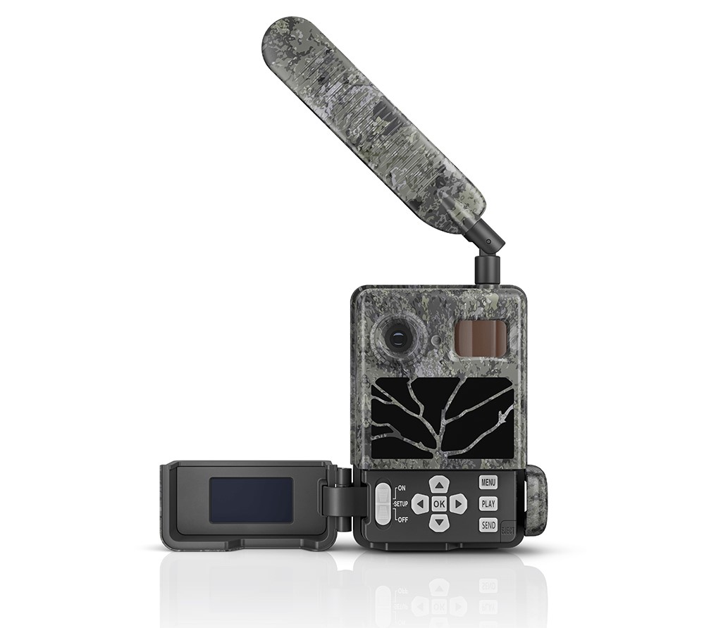 CÁMARA DE TRAMPEO ZEISS SECACAM 3 24 MP GRAN ANGULAR CON LED NEGROS DE LUZ INFRARROJA INVISIBLE Y TRANSMISIÓN DE FOTO Y VÍDEO VÍA 4G 2