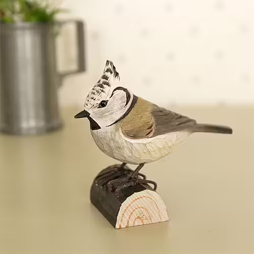 DECOBIRD FIGURA DE HERRERILLO CAPUCHINO 2