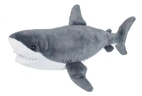 PELUCHE DE TIBURÓN BLANCO 1