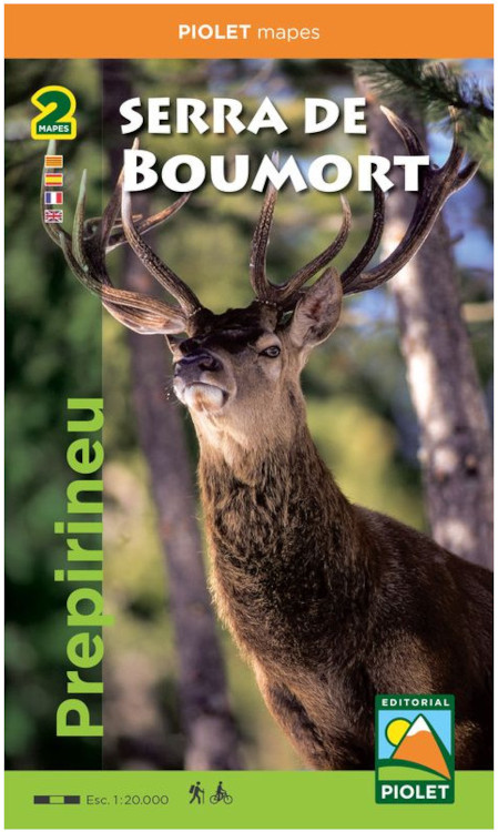 MAPA PIOLET 1:20.000. SERRA DE BOUMORT 1