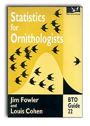 STATISTICS FOR ORNITHOLOGISTS