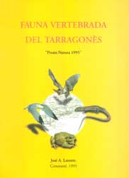 FAUNA VERTEBRADA DEL TARRAGONÈS "PREMI NATURA 1995" 1