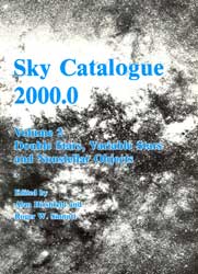 SKY CATALOGUE 2000.0. VOLUME 2. GALAXIES, DOUBLE AND VARIABLE STARS, AND STAR CLUSTERS 1