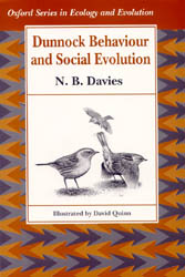 DUNNOCK BEHAVIOUR AND SOCIAL EVOLUTION
