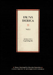 FAUNA IBÉRICA, VOL. 1. MOLLUSCA. CEPHALOPODA 1