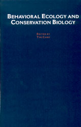 BEHAVIORAL ECOLOGY AND CONSERVATION BIOLOGY 1
