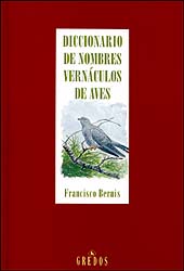 DICCIONARIO DE NOMBRES VERNÁCULOS DE AVES