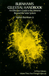 BURNHAM'S CELESTIAL HANDBOOK VOLUME III. AN OBSERVER'S GUIDE TO THE UNIVERSE BEYOND THE SOLAR SYSTEM