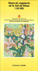 MAPA DE VEGETACIÓ DE LA VALL DE RIBES. EL POBLAMENT VEGETAL DE LA VALL DE RIBES. LES COMUNITATS VEGETALS I EL PAISATGE 1