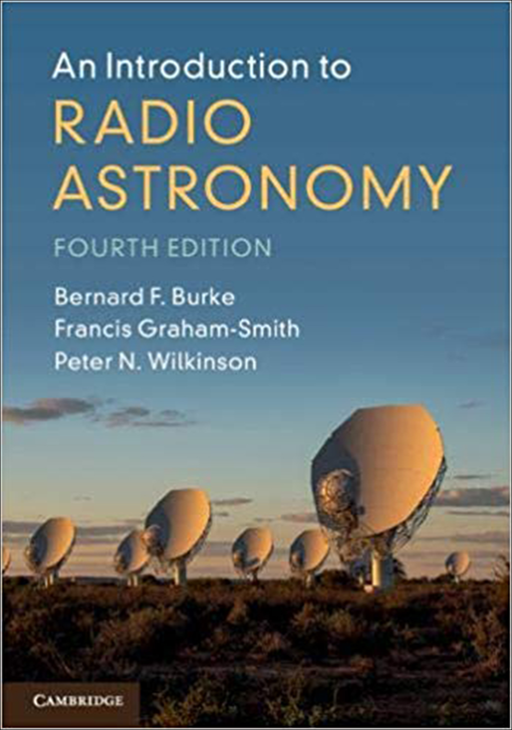 AN INTRODUCTION TO RADIO ASTRONOMY.