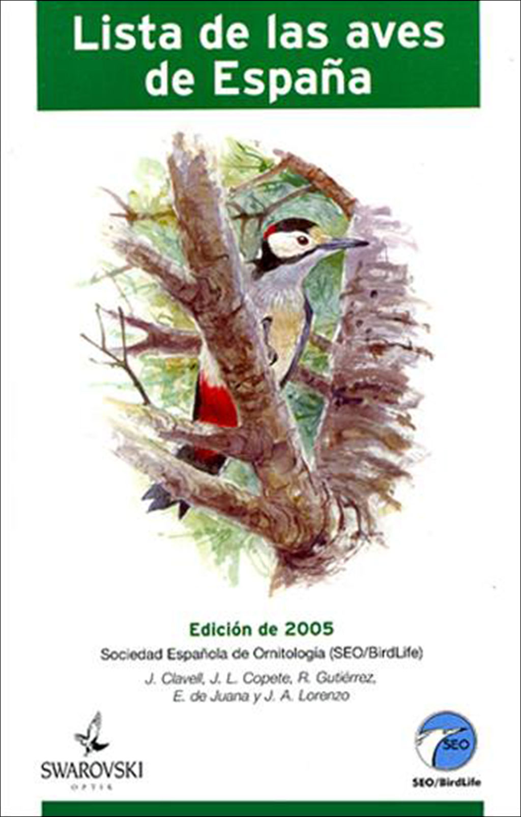 LISTA DE LAS AVES DE ESPAÑA . EDICIÓN 2005 1