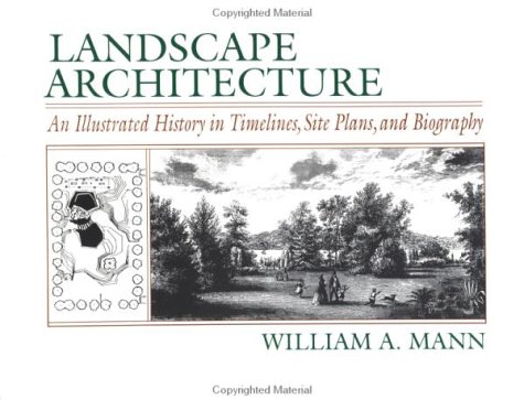 LANDSCAPE ARCHITECTURE. AN ILLUSTRATED HISTORY IN TIMELINES, SITE PLANS, AND BIOGEOGRAPHY