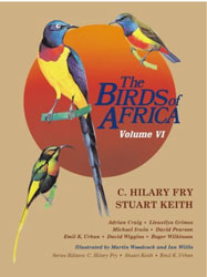 THE BIRDS OF AFRICA, VOLUME VI. PICATHARTES TO OXPECKERS 1