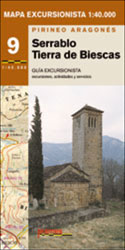 SERRABLO TIERRA DE BIESCAS. MAPA EXCURSIONISTA 1