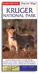 KRUGER NATIONAL PARK. GLOBETROTTER TRAVEL MAP 1
