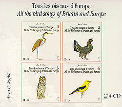CD TOUS LES OISEAUX DÆEUROPE / ALL THE BIRD SONGS OF EUROPE 1