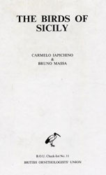BOU CHECKLIST 11. THE BIRDS OF SICILY 1