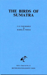 BOU CHECKLIST 10. THE BIRDS OF SUMATRA 1