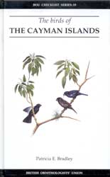 BOU CHECKLIST 19. THE BIRDS OF THE CAYMAN ISLES. BOU CHECKLIST 2