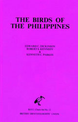 BOU CHECKLIST 12. BIRDS OF THE PHILIPPINES 1